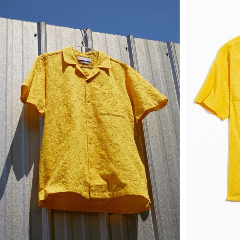 Urban outfitters button down short sleeves shirt